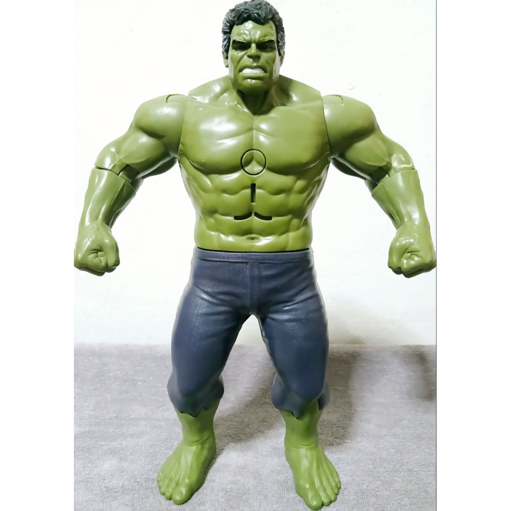 โมเดลจุดขยับ Mavel Hulk ตัวใหญ่ ของแท้ สภาพดี ขนาด 12 นิ้ว (30ซม.) ระบบปกติ มีของตามภาพ พร้อมส่ง