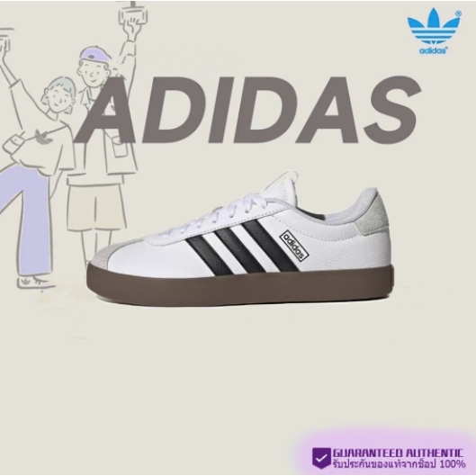 Adidas VL COURT 3.0 Low cut White ของแท้ 100%