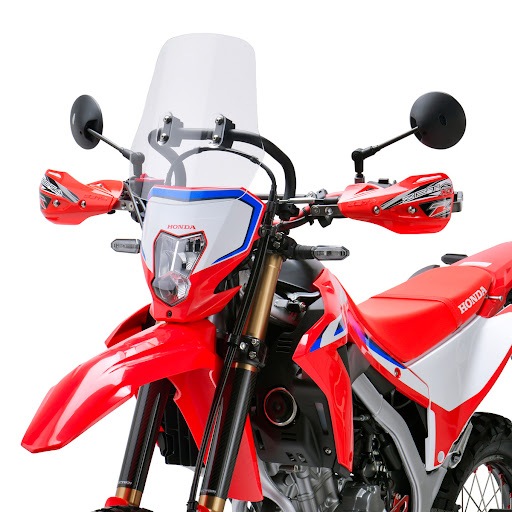 ชิวหน้า ZETA Adventure Wind Shield CRF250/300L/M สำหรับแฮนด์ผอม (ของแท้ ZE70-1001)