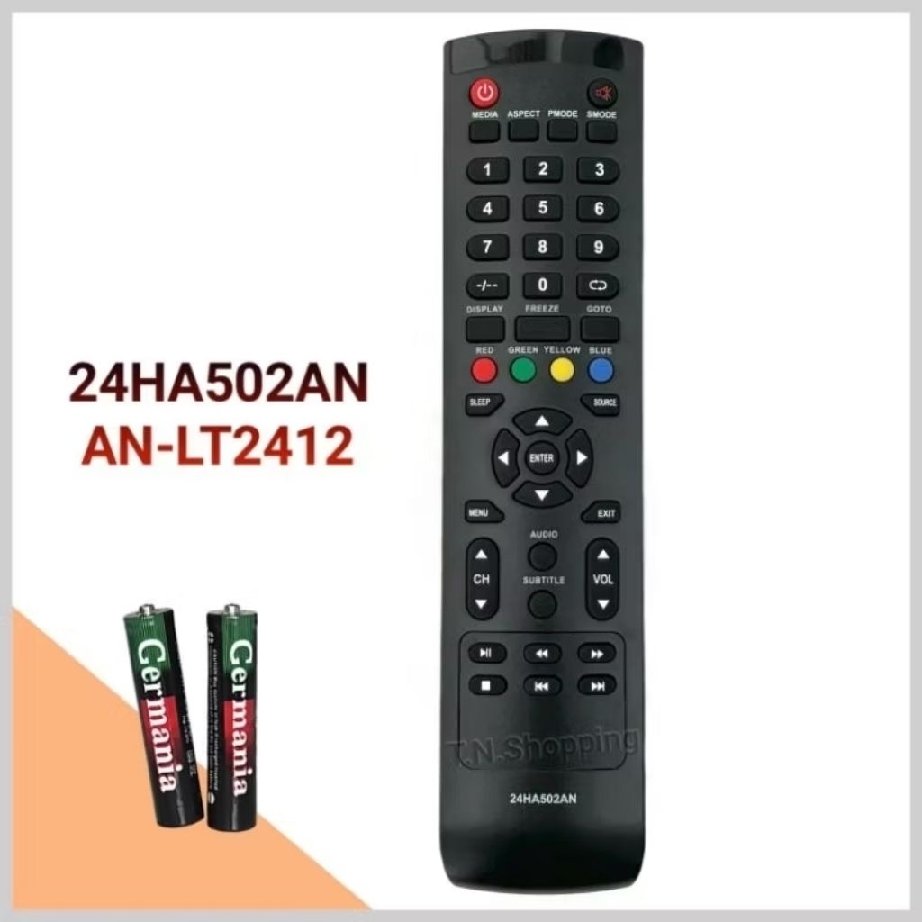 รีโมททีวี LCD/LLED รุ่น24HA502AN, AN-LT2412