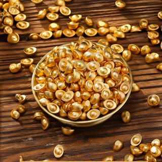 ก้อนทองโบราณส่งจากไทย โมเดลก้อนทองประดับตกแต่ง ก้อนทองจีน ก้…