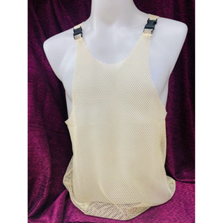 เสื้อกล้ามตาข่ายชายถอดสายได้ พอดีตัว