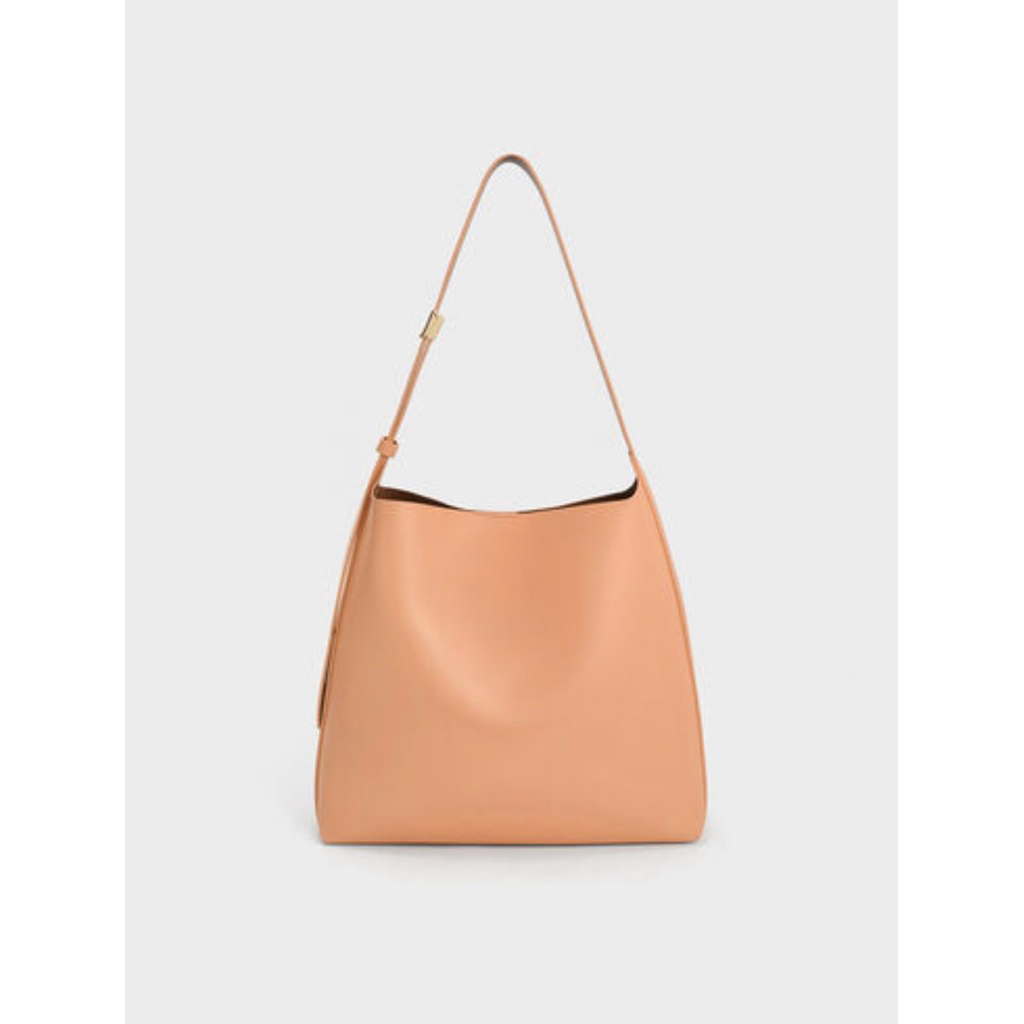 Charles & Keith - Edna Tote Bag (Orange)
