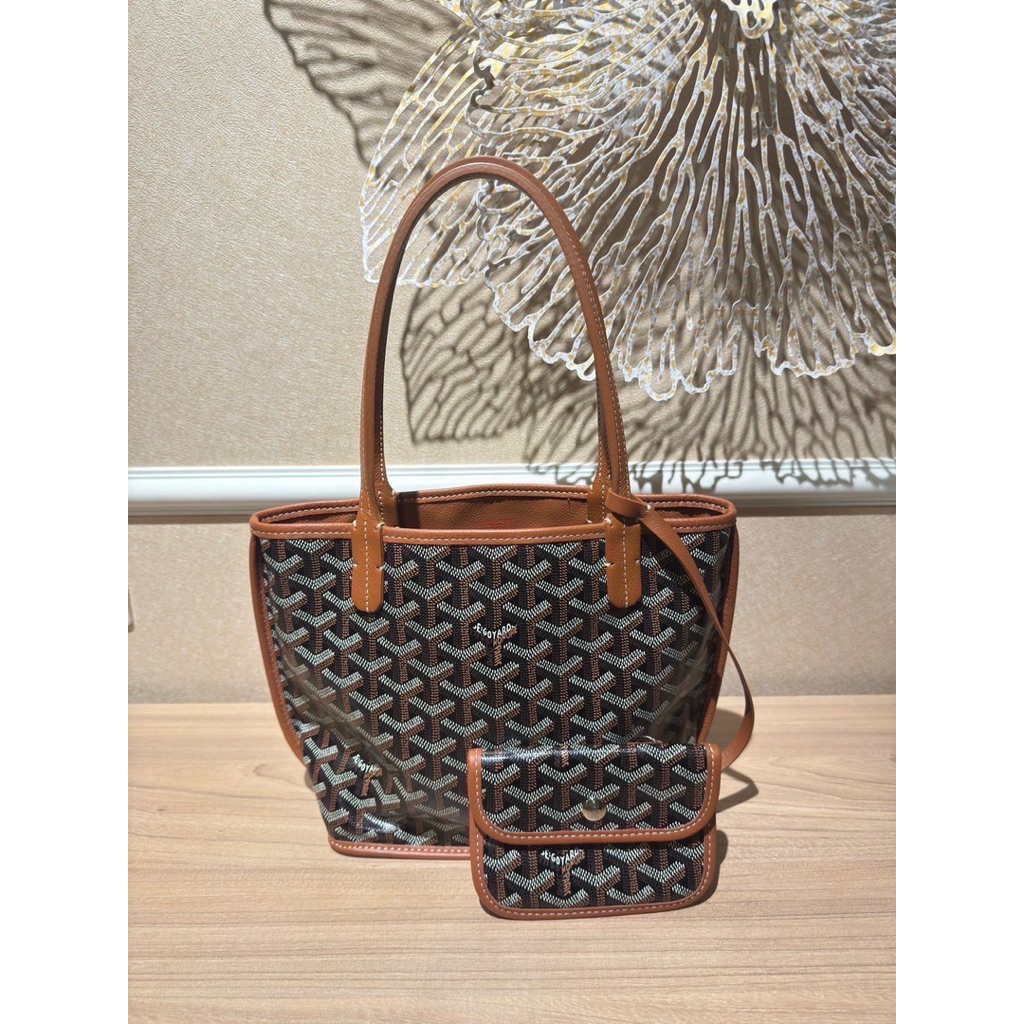 มือสอง Goyard mini anjou tan