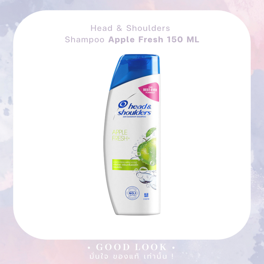 Exp.27 | HEAD & SHOULDERS Apple Fresh Anti-Dandruff Shampoo 150 ml - APPLE