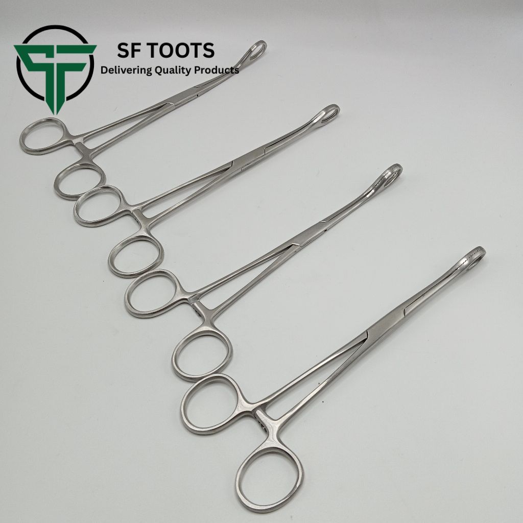 Sponge Holding Forceps – Smooth – STR/CVD – 18cm / 20cm / 25cm
