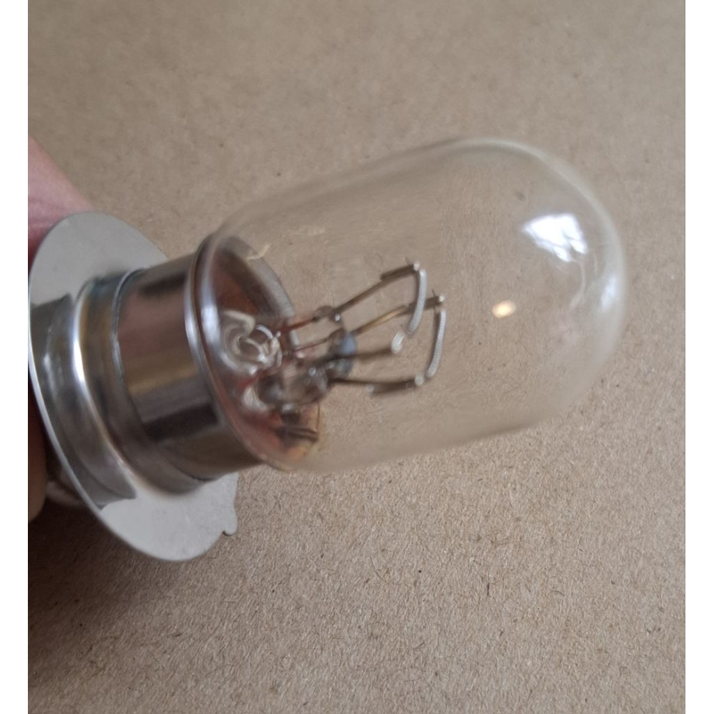 หลอดไฟหน้า T19 12V35W มอเตอร์ไซค์ ยี่ห้อ Kawasaki รุ่น Kaze 110 Kaze 125 Cheer KR 150 Serpico