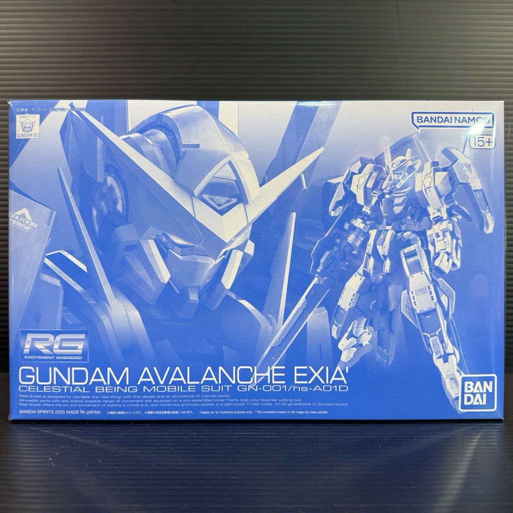 RG 1/144 GN-001/hs-A01D Gundam Avalanche Exia' (Mobile Suit Gundam 00V : Battlefield Record)