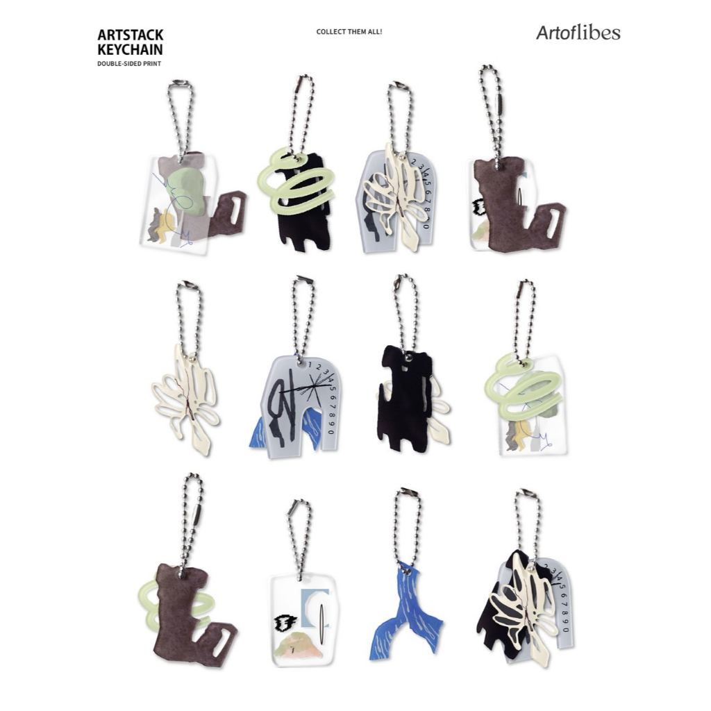 Artstack Keychain พวงกุญแจ อะคริลิค - Artoflibes