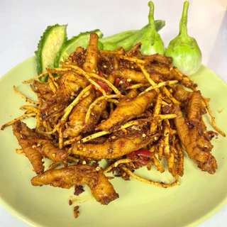 ตีนไก่ดองรากชูพร้อมทาน500กรัม