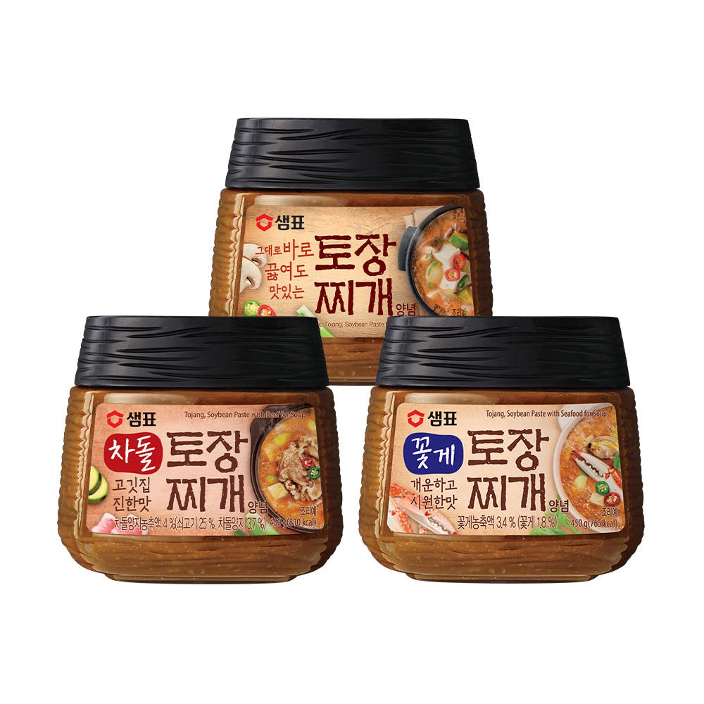 [ของแท้] 토장찌개모음 Sempio Doenjang for Doenjang Soup (เต้าเจี้ยวสำหรับซุปเทวนจัง) 450g