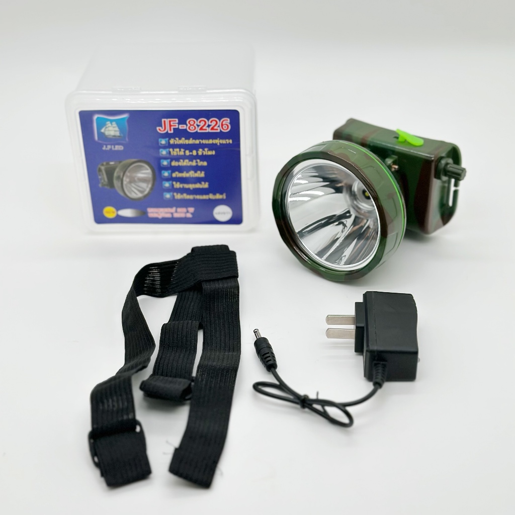 ซื้อ 1 แถม 1 ไฟฉายคาดศีรษะ LED JF-8226 ไฟฉายคาดหัว ไฟฉาย ไฟคาดหัว 150W - รูปที่ 5