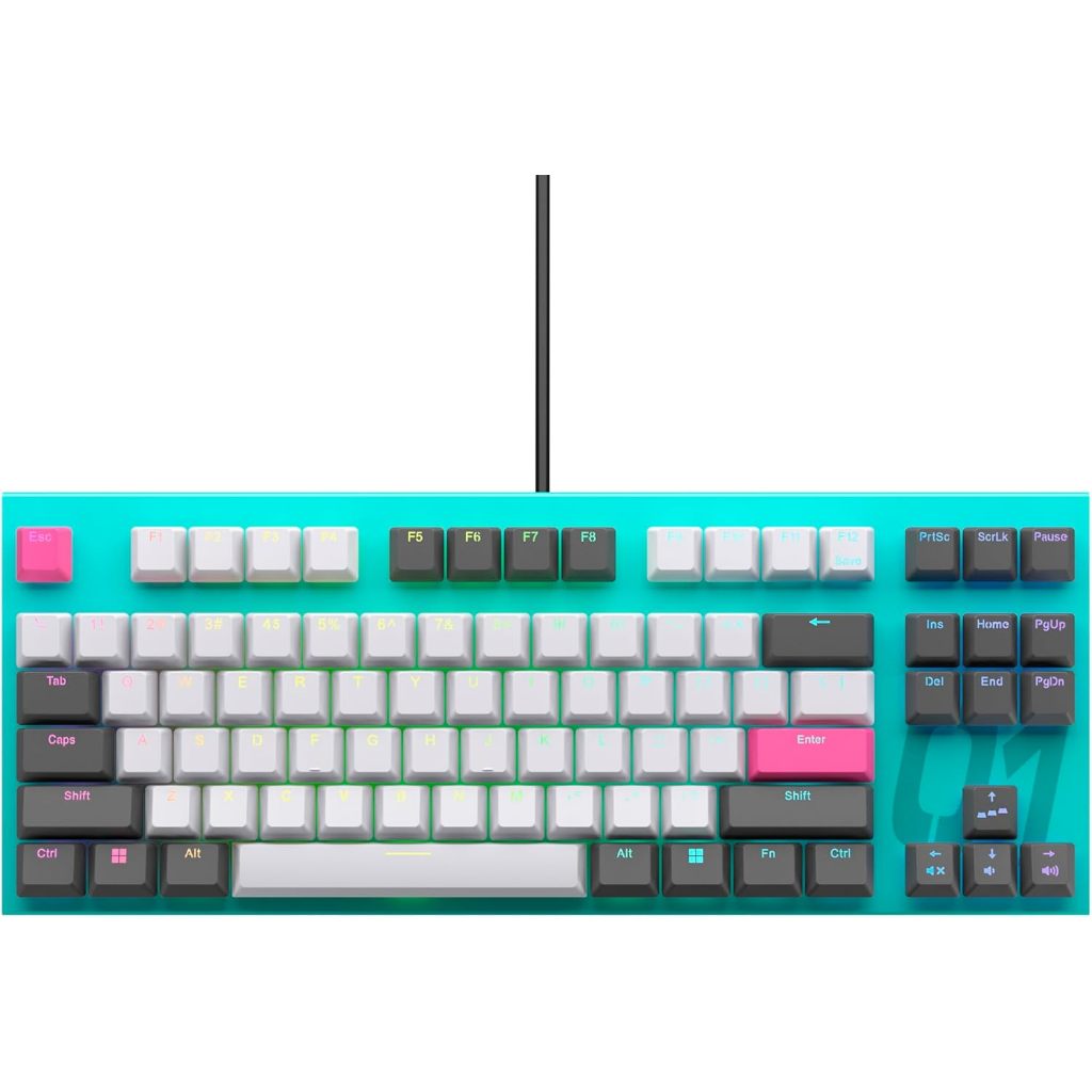 Topre Realforce Gx1 Hatsune Miku Collaboration Color Design รุ่น Tenkeyless 91-Key Japanese Layout 4
