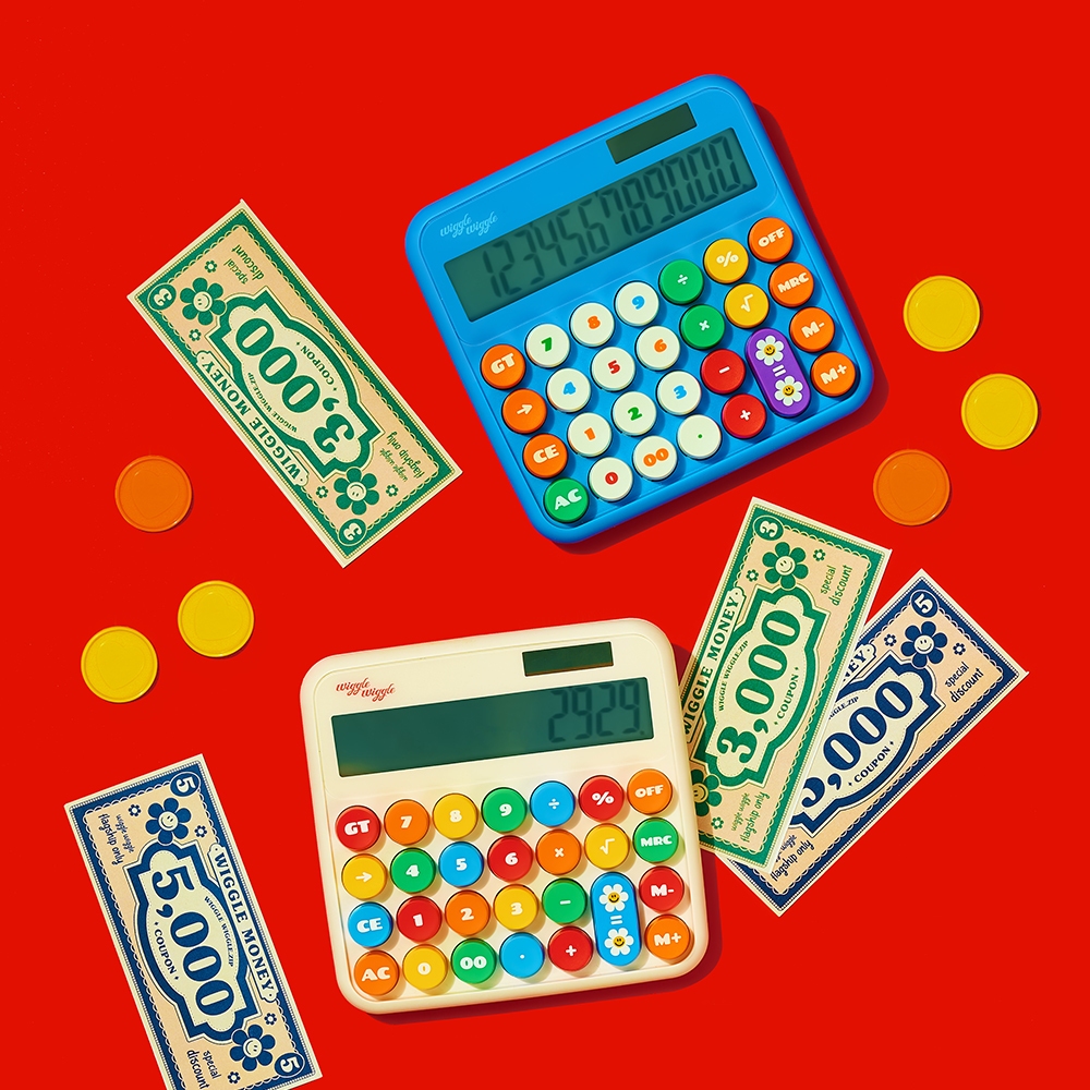 เครื่องคิดเลข Wiggle Wiggle Electronic Calculator