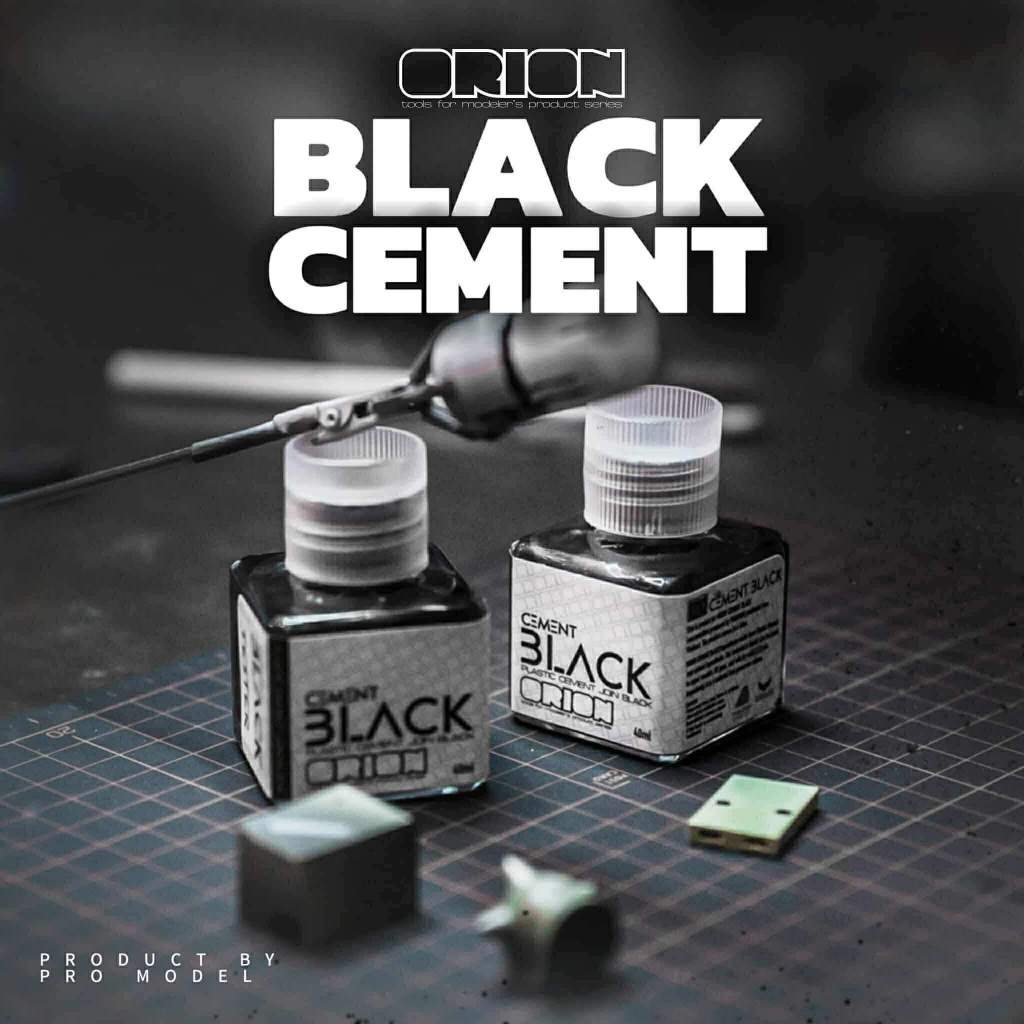 ORION CEMENT BLACK กาวผสานพลาสติกดำ