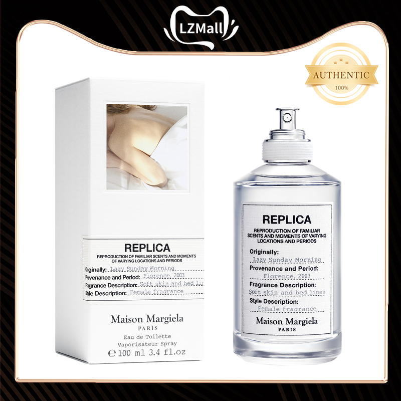 【ของแท้ 100 %】Lazy Sunday by 3.4 oz EDT 100ml men perfume long lasting perfume Fragrance perfume Uni