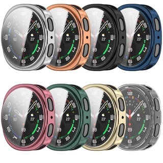เคสกันรอย Samsung Galaxy Watch 9 8 40mm 44mm ปิดหน้าจอ Watch8 classic Watch9 แบบนิ่ม TPUไม่ปิดหน้าจอ