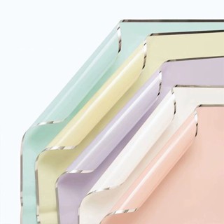 CBB 20แผ่น กระดาษฟลาวด์ขอบทอง กระดาษห่อดอกไม้ กันน้ำ 58*58ซม…