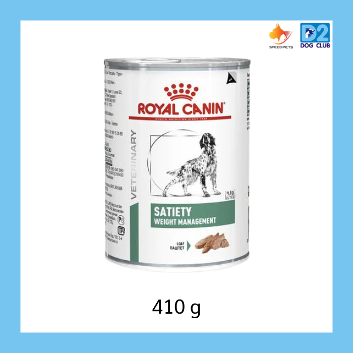 royal canin satiety can dog อาหารสุนัขลดน้ำหนัก ควบคุมน้ำหนัก กระป๋อง x 12 กป