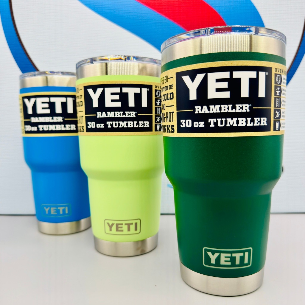 <แก้วเยติแท้><ประกันในไทย 1 ปี> 💯🇱🇷 • YETI Rambler 30oz Rambler Tumbler + MagSlider Lid [850ml]