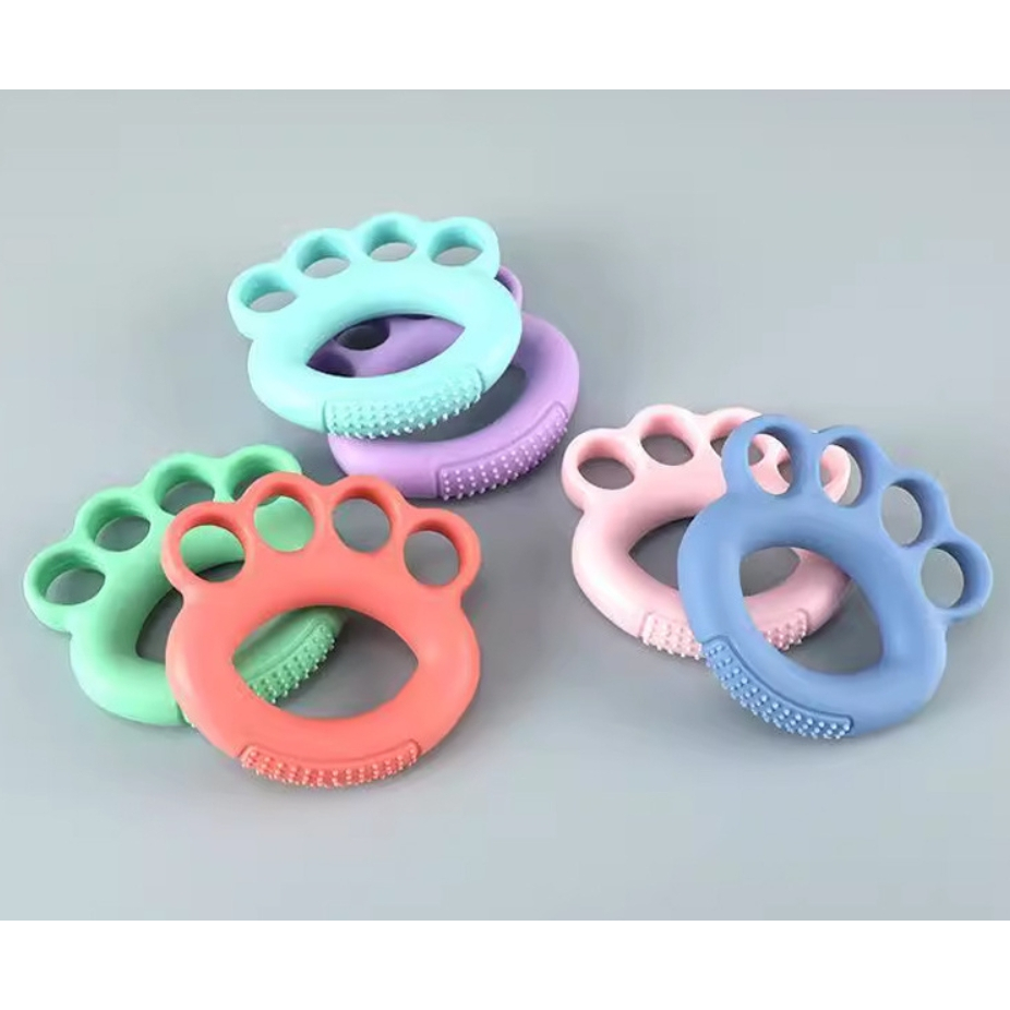 ซิลิโคนบริหารมือ ที่บีบมือซิลิโคน Hand Grip Ring อุปกรณ์ออกกำลังกายมือ – สำหรับเสริมสร้างกล้ามเนื้อมือ นิ้ว และข้อมือ