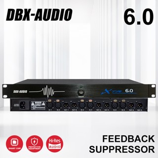 DBX-AUDIO 6.0 มืออาชีพต่อต้านเสียงหวีดหวิว Suppressor, ไมโคร…