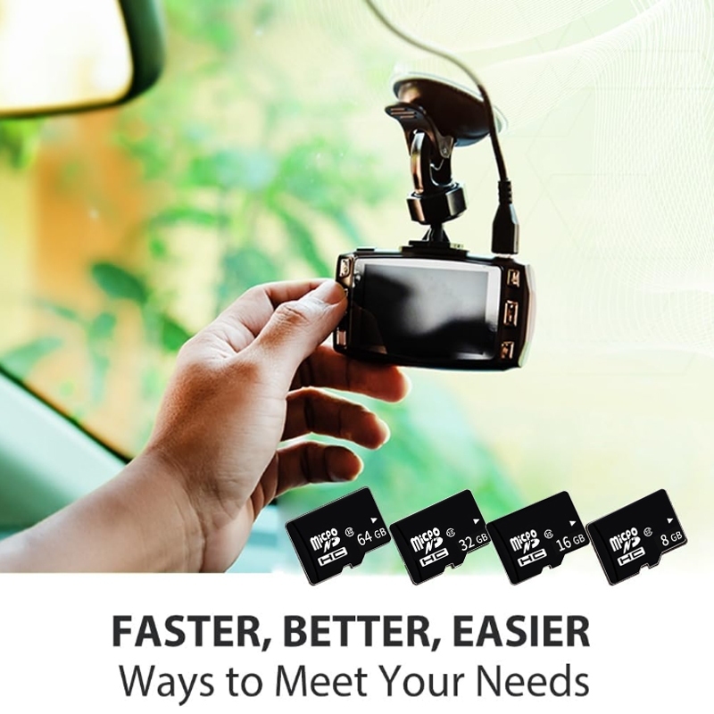 MicroSDXC Memory Card for CCTV,C10 Flash Memory Card 64GB 128GB 256GB for Mobile Device Storage Phone, Tablet - รูปที่ 2