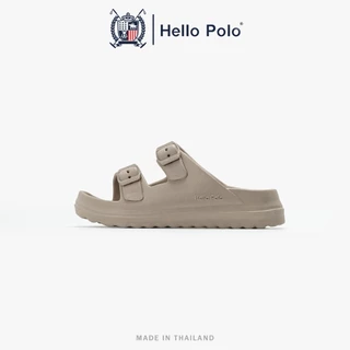 Hello Polo รองเท้าแตะผู้ชาย รองเท้าแตะสายคาดคู่ รองเท้าแตะเพื่อสุขภาพ วัสดุ EVA กันลื่น พื้นหนา ทนต่อการสึกหรอ HP8051