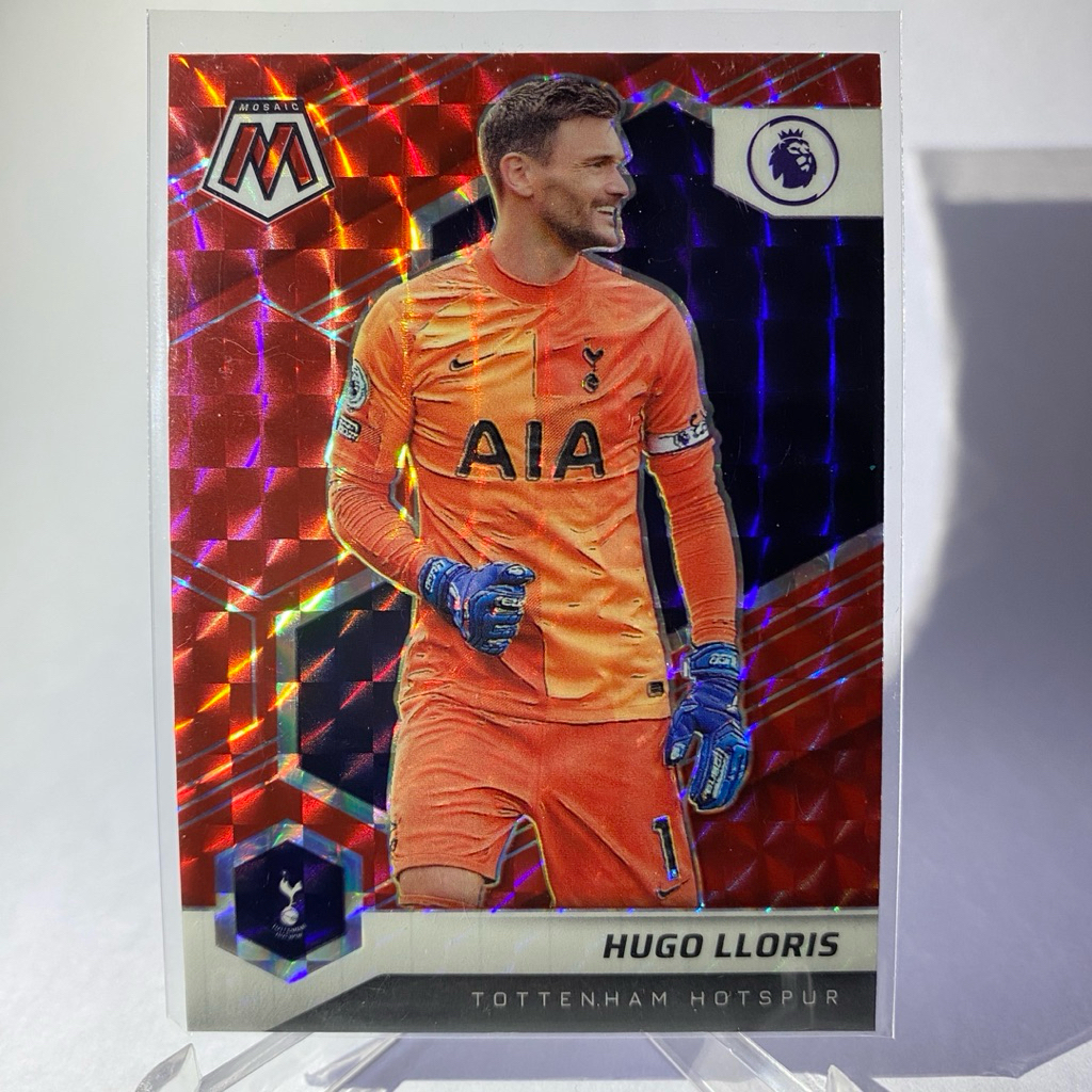 การ์ดนักฟุตบอลสำหรับสะสม HUGO LLORIS, TOTTENHAM HOTSPUR,  (PRIZM) , PANINI MOSAIC 2022