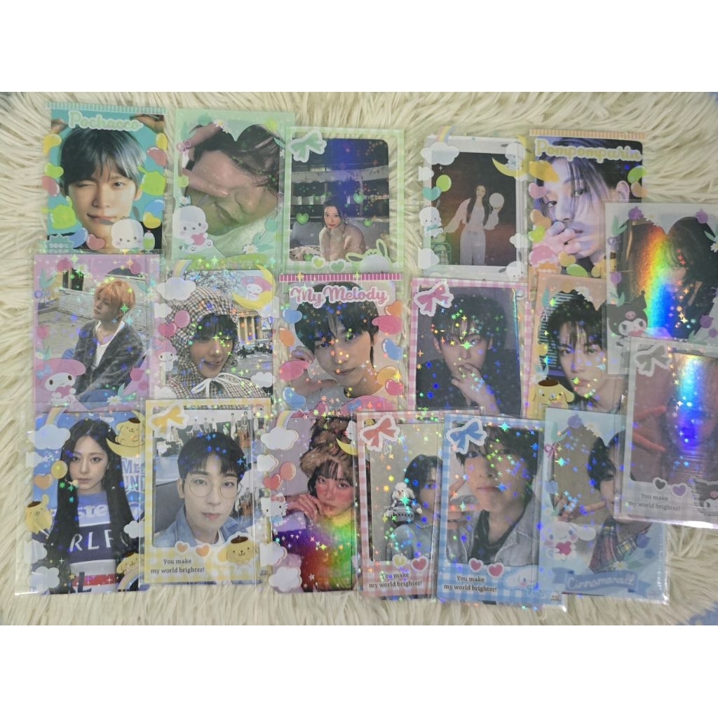 พร้อมส่ง ซองใส่การ์ดใส น่ารัก ขั้นต่ำ 5 ชิ้น