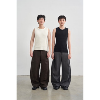 Arc Wide Trousers กางเกงทรงบอลลูนขากว้าง