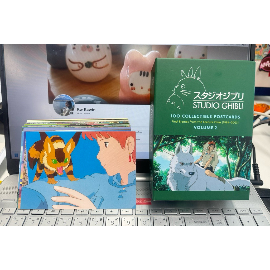 แบ่งขาย postcard ghibli งานแท้ของใหม่
