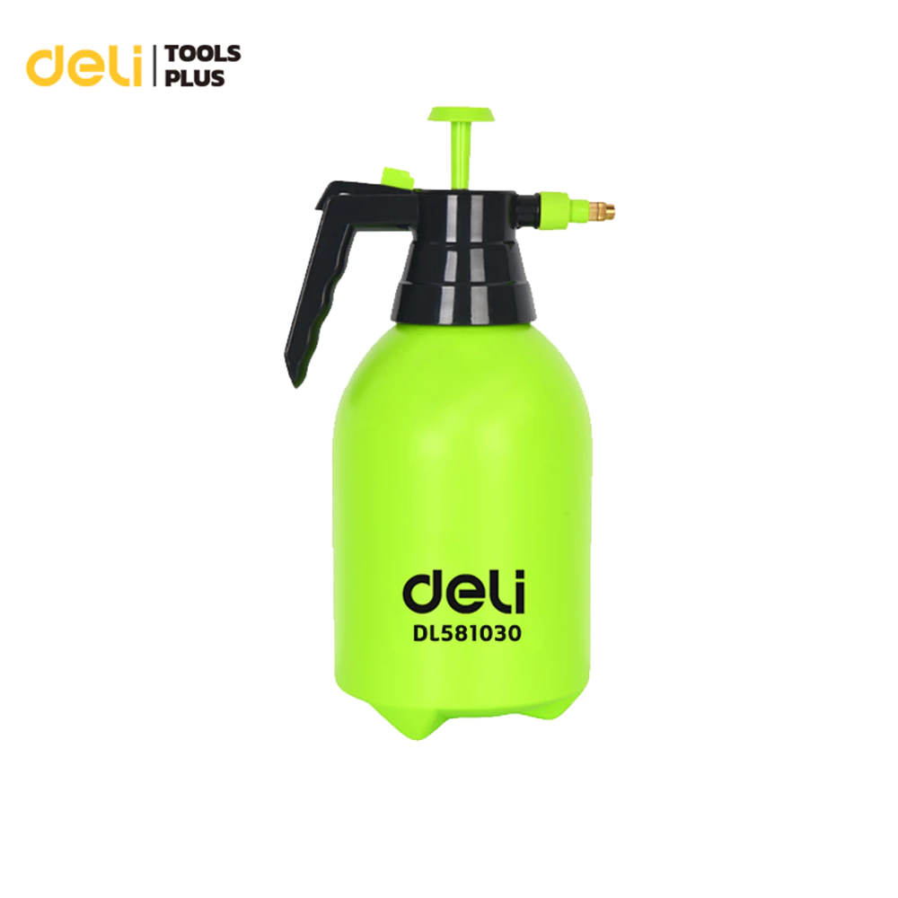 Deli เครื่องพ่นน้ำแบบแรงดัน สเปรย์ฉีดน้ำ หมุนได้ 360 องศา จุน้ำ 1/2/3ลิตร ถังหนา ทนทาน Pump Sprayer