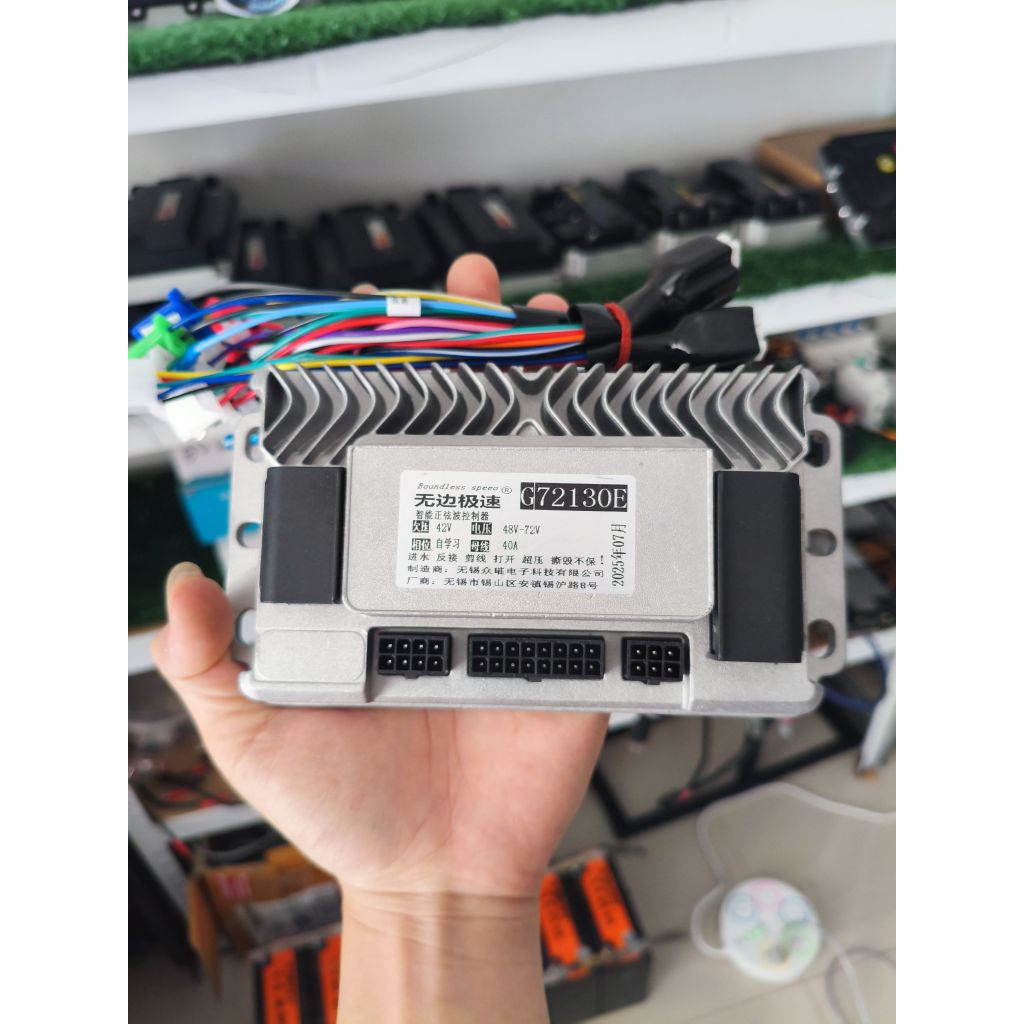 กล่องG72130E สำหรับรถจักรยานไฟฟ้า ตั้งแต่48-72V มอเตอร์350-1200W รูปแบบคลื่น Sine-wave