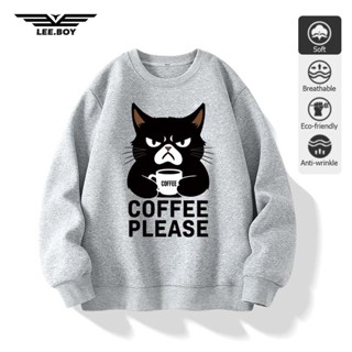 ทรงหลวมและเอนกประสงค์ ผู้ชาย แบบไม่มีหมวก ลายน่ารักการ์ตูน  …