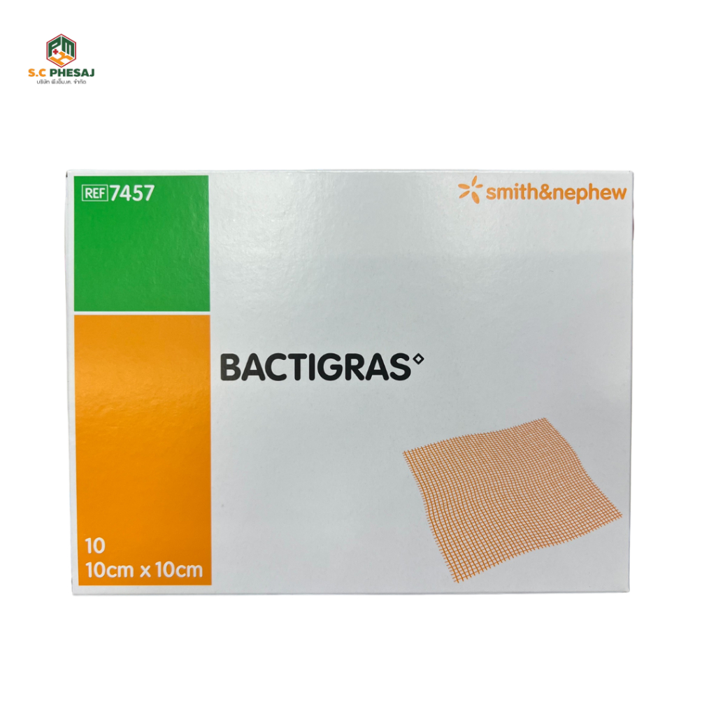 BACTIGRAS แบกติกราส แผ่นปิดแผล