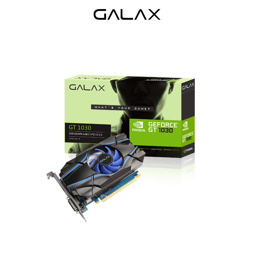 VGA GALAX GEFORCE GT 1030 - 2GB DDR5