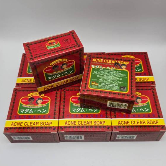 Madame Heng สบู่ลดสิว สมุนไพรแท้ 8 ก้อน (150g) สูตรทีทรี ช่วยควบคุมความมัน - รูปที่ 2