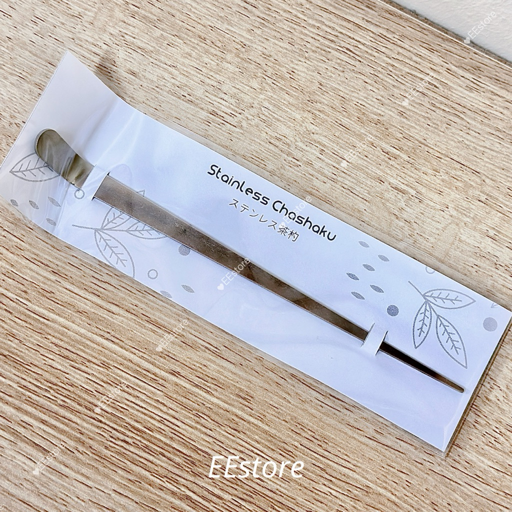 พร้อมส่ง chashaku ไม้ตักมัทฉะสแตนเลส410