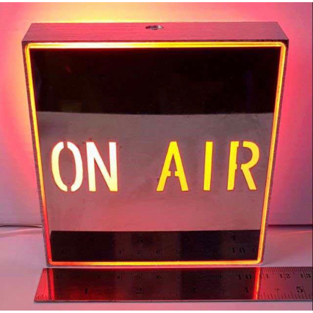 ป้ายไฟ อลูมิเนียม ON AIR