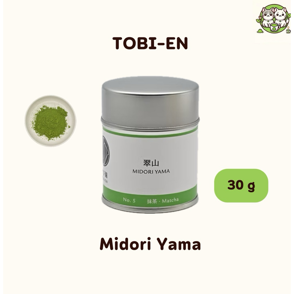 (พร้อมส่ง 🍵) Midori Yama จาก TOBI-EN ผงมัทฉะเกรดพิธี | Ceremonial Matcha