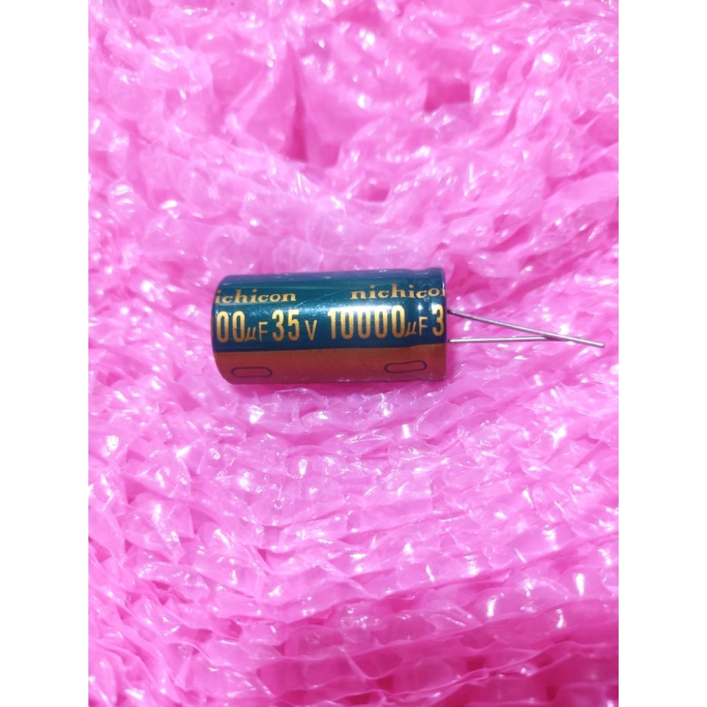 คาปาซิเตอร์  สำหรับเครื่องเสียง แอมป์จิ๋ว 1 ชิ้น10000uF 63v10000uF 50V