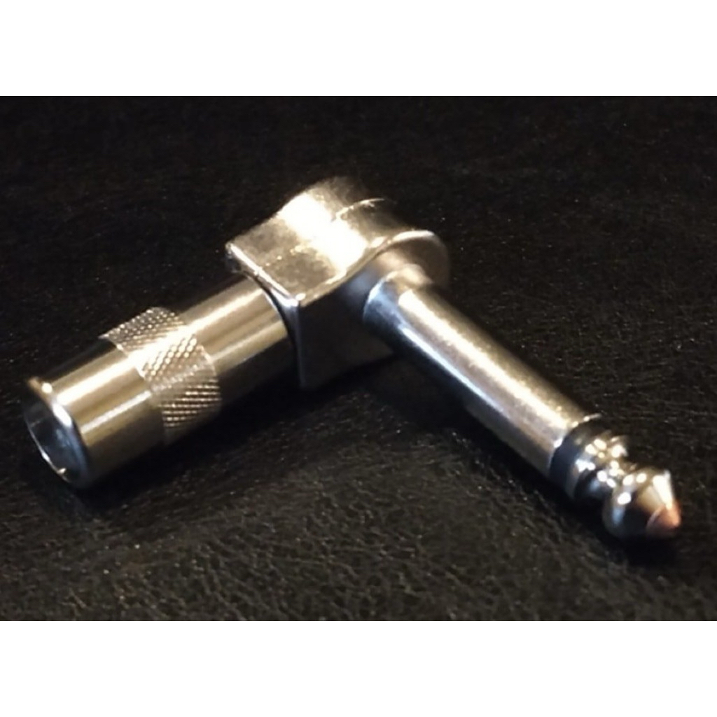 หัวแจ็คขนาดเล็กเป็นพิเศษ G&H Plugs VLP VERY LOW PROFILE MONO [TS] PLUG, NICKEL MADE IN USA เหมาะทำสายแจ็ค,สายพ่วงเอฟเฟค