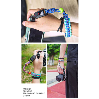 สายคล้องมือกล้อง เชือกถัก Mirrores แนว Peak Design ใส่ได้ทุกกล้อง Sony Fuji Canon