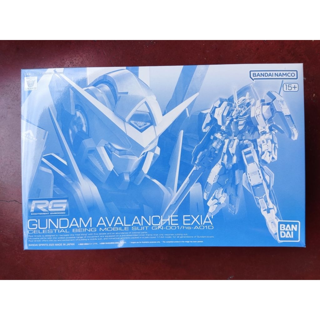 P-BANDAI GUNDAM AVALANCHE EXIA RG 1/144
