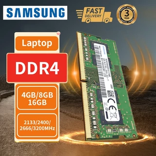 【จัดส่งจากกรุงเทพฯ】Samsung Notebook RAM DDR4 4GB 8GB 16GB Laptop Memory 2133 2400 2666 3200MHZ SODIMM PCL4 Ram