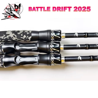 คันตีเหยื่อปลอม Ryoko Battle Drift 2025 Hi-power x-cross ขนาด 6.7ฟุตและ 7ฟุต เวท 8-20lb คันท่อนเดียว