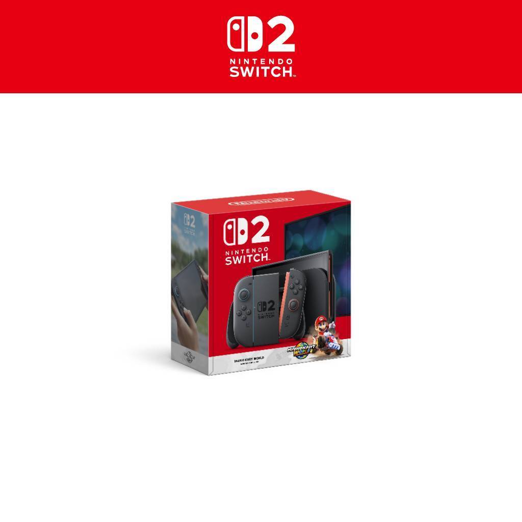 [Nintendo Official Store] Nintendo Switch 2 + Mario Kart World Bundle  (Game consoles and Joy-Con 2)v