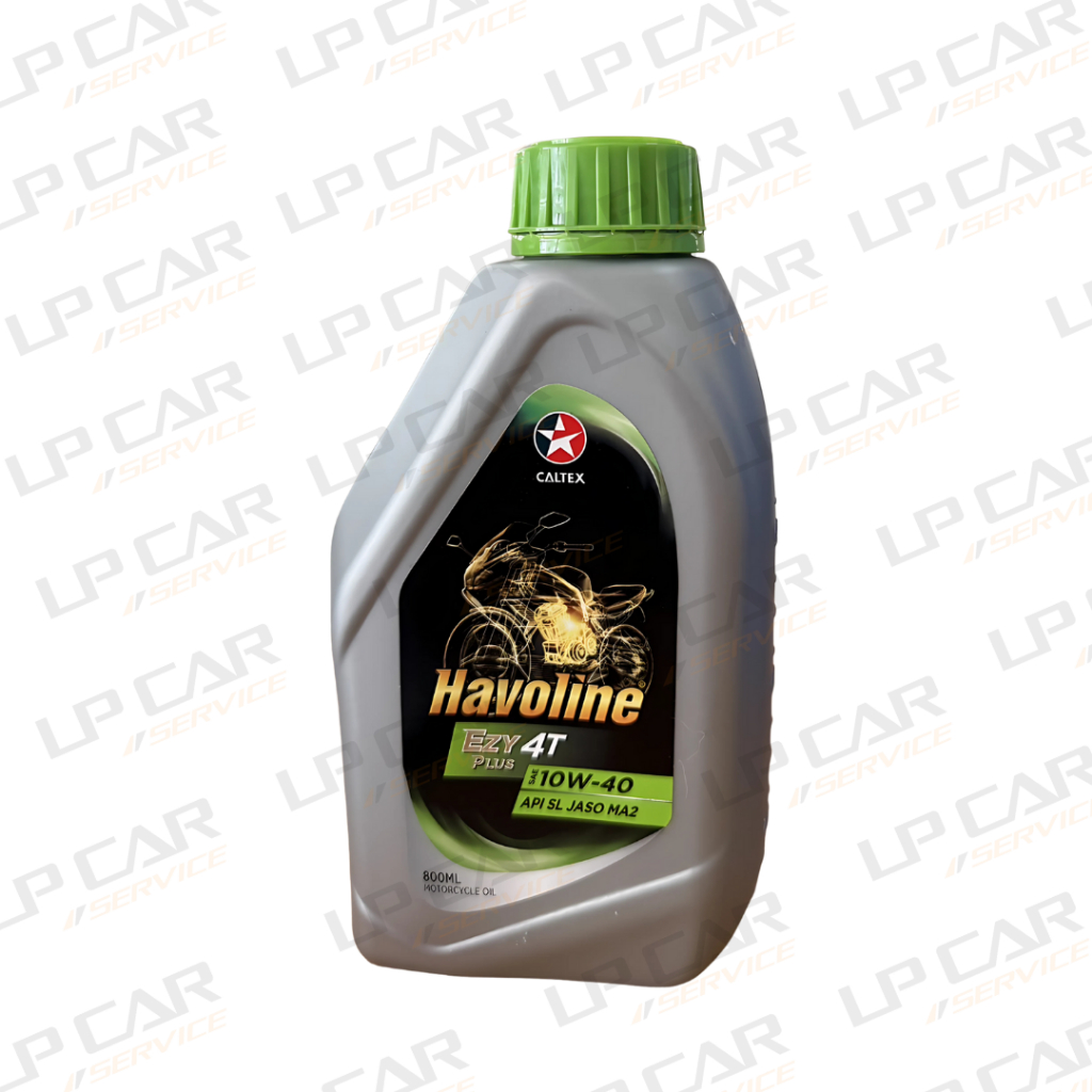 Havoline EZT 4TPlus 10W-40 น้ำมันเครื่องสำหรับมอเตอร์ไซค์เกียร์ธรรมดา