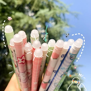⭐ปากกาลบได้⭐ปากกาลบได้แบบกด🌈ไส้สีน้ำเงิน 0.5mm 📌✔️พร้อมส่ง เครื่องเขียน ปากกาเจลลบได้ ราคาส่ง